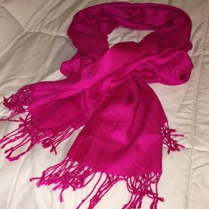 Hot Pink Pashmina Scarf/Shaw